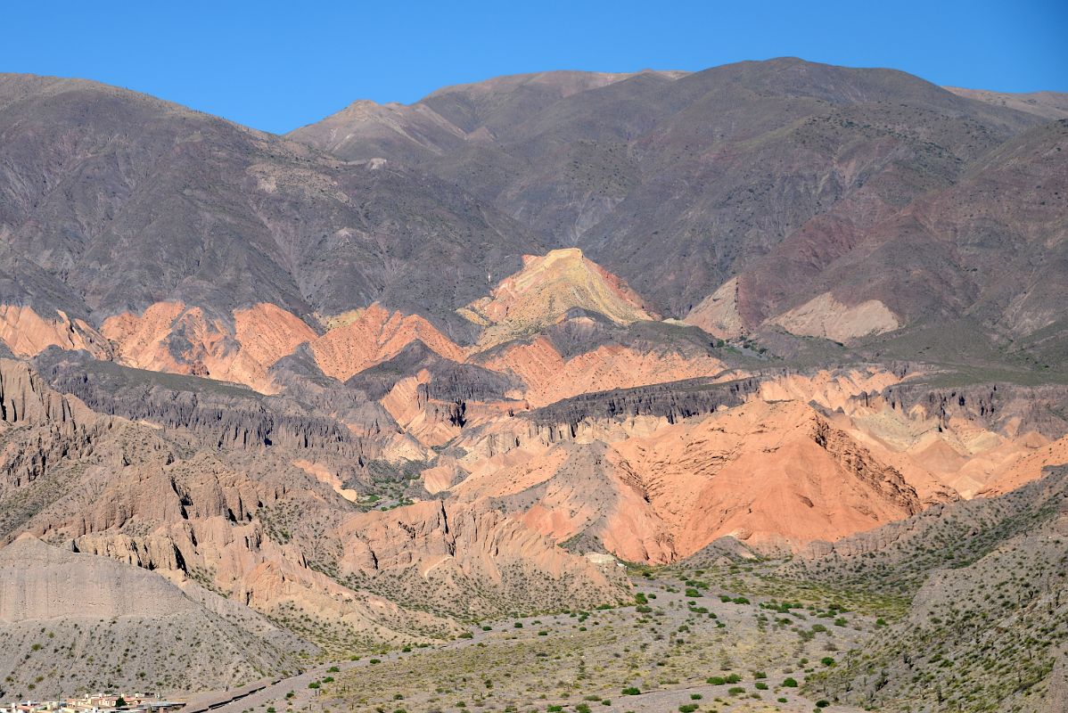 25 Colourful Hills To The West From Archaeologists Monument At Pucara de Tilcara In Quebrada De Humahuaca